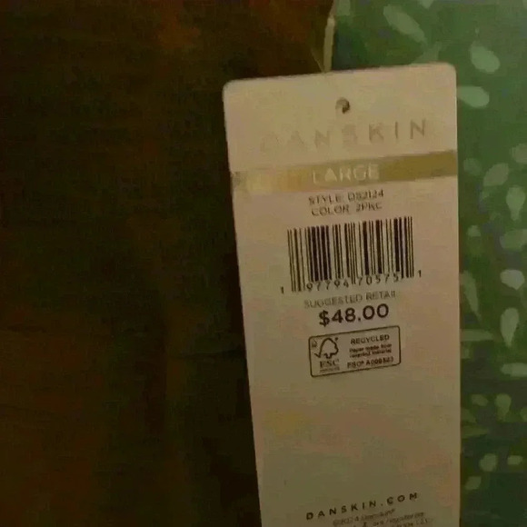Danskins Other - Danskin Ladies Intimates size L taupe/cream set of two . Nylon&Spandex .